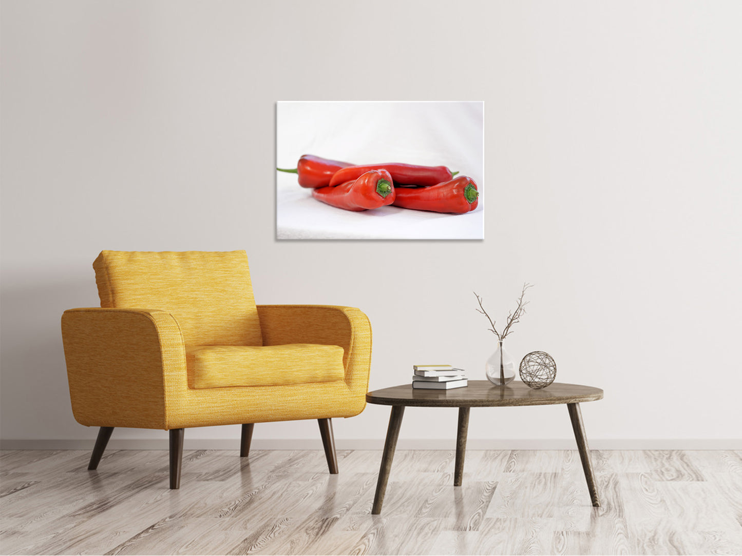 Leinwandbild Chilis