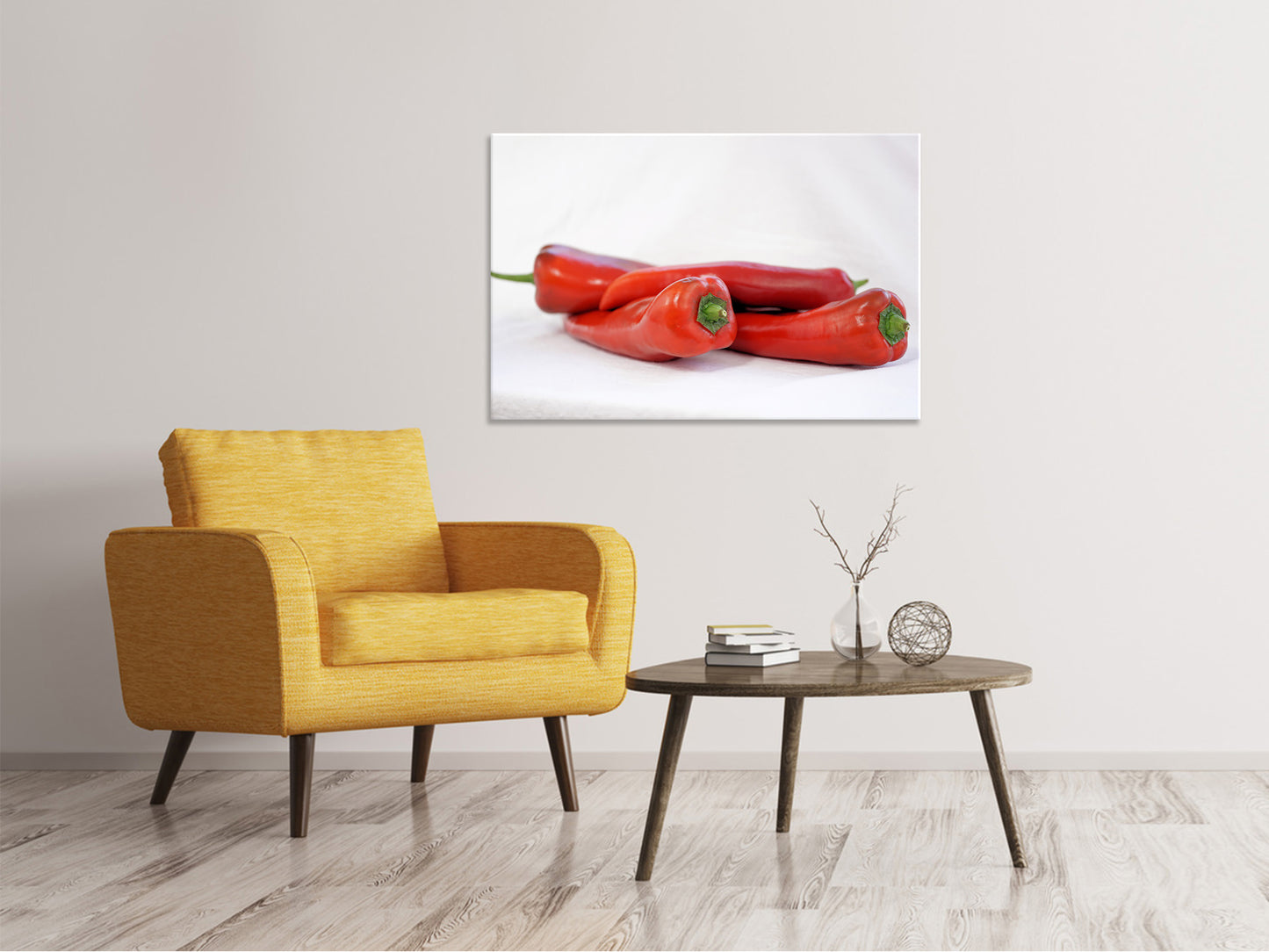 Leinwandbild Chilis