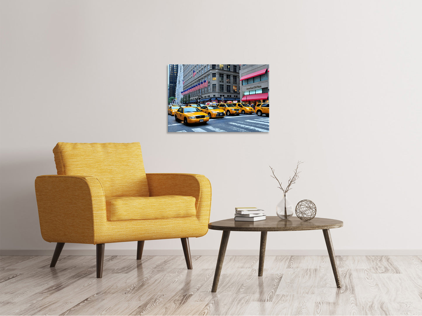 Leinwandbild Manhattan - Taxi bitte