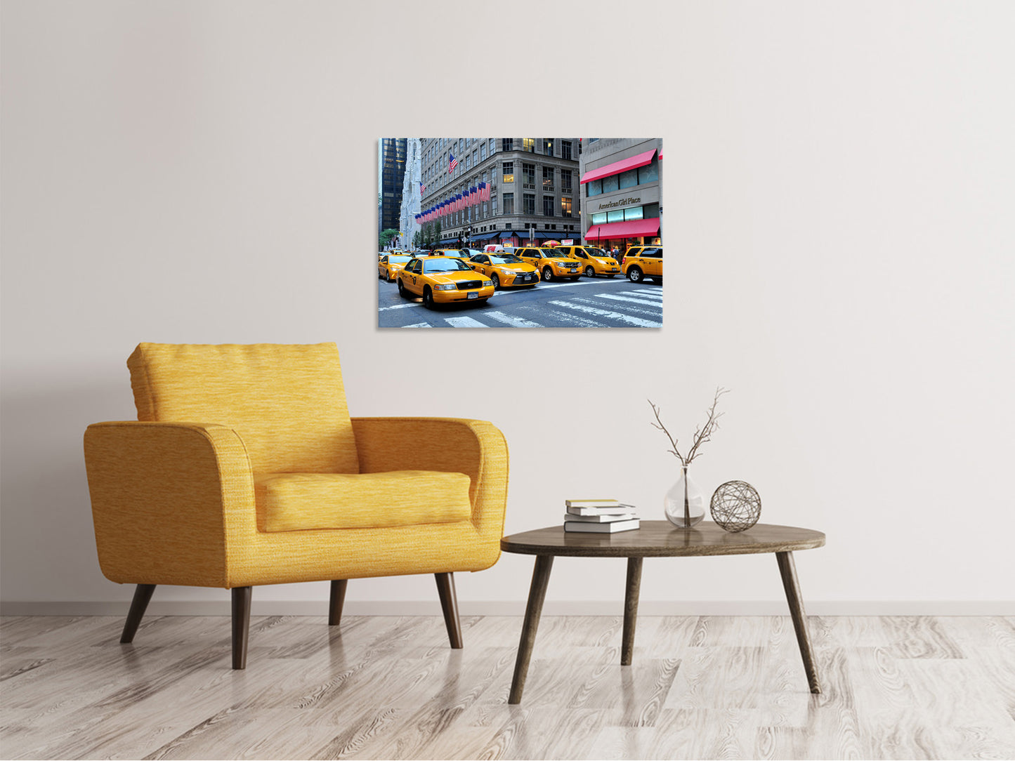 Leinwandbild Manhattan - Taxi bitte