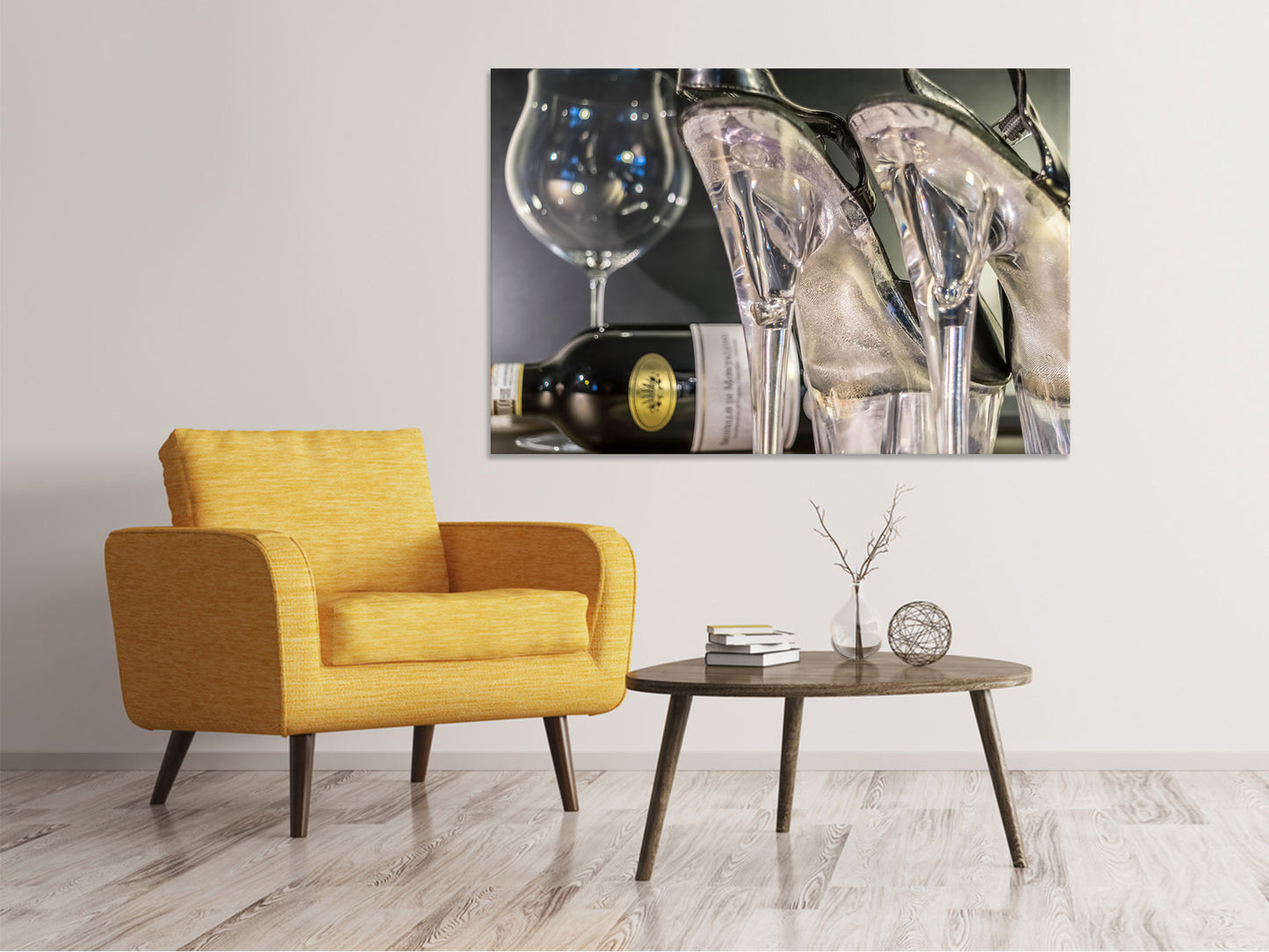 Leinwandbild Die High Heels