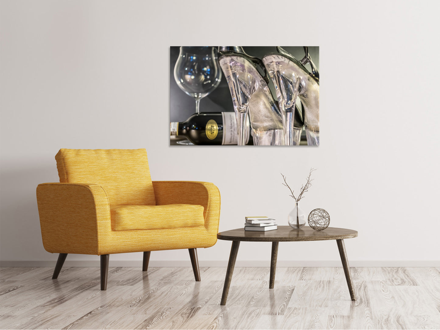 Leinwandbild Die High Heels