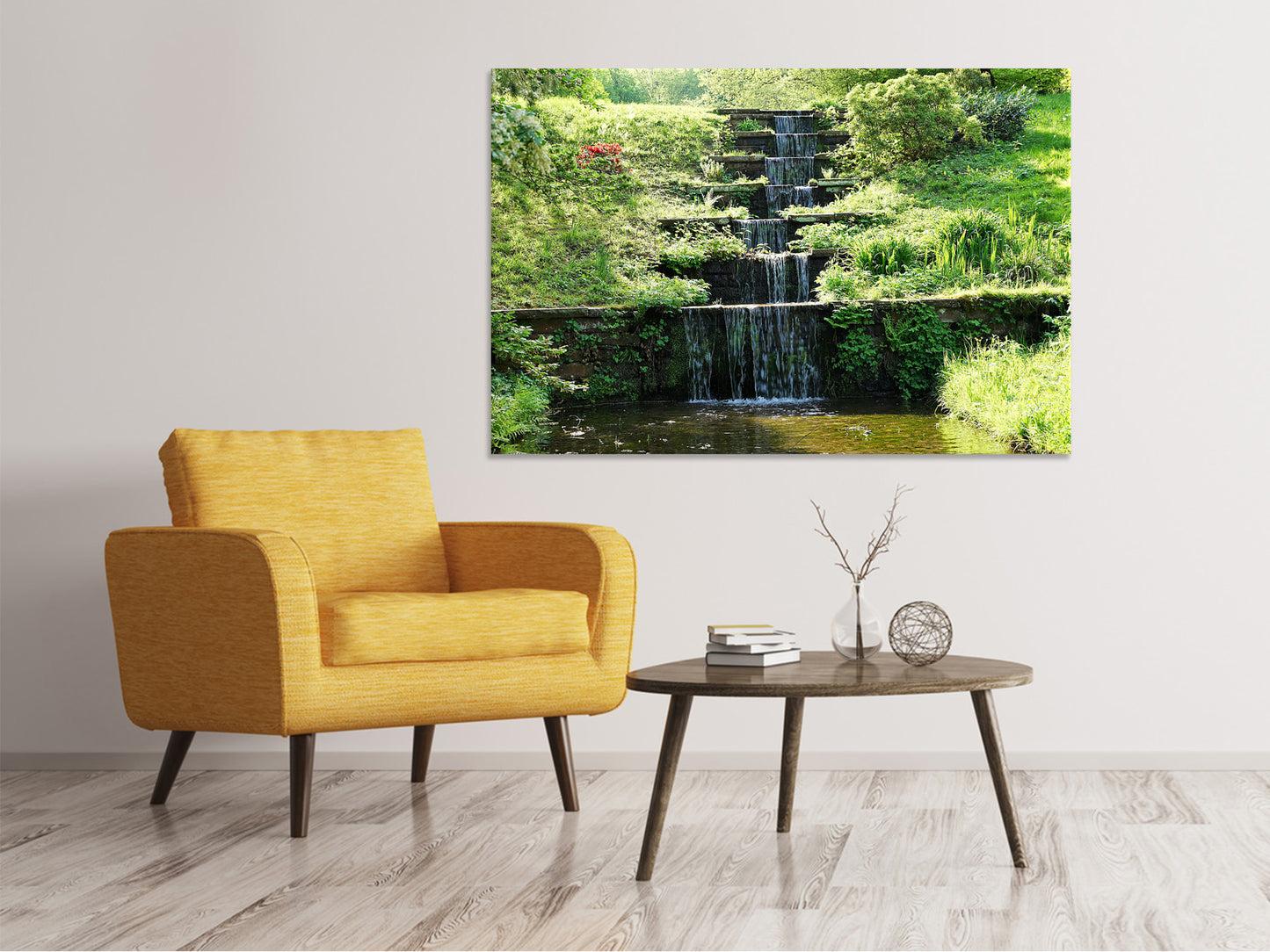Leinwandbild Design Wasserfall