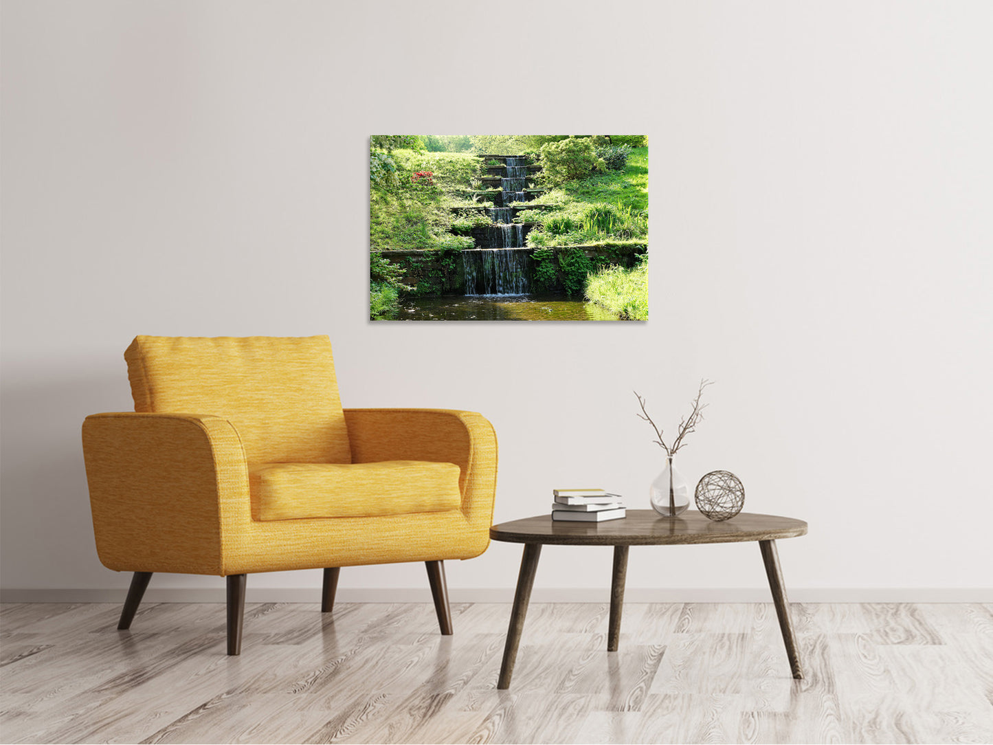 Leinwandbild Design Wasserfall