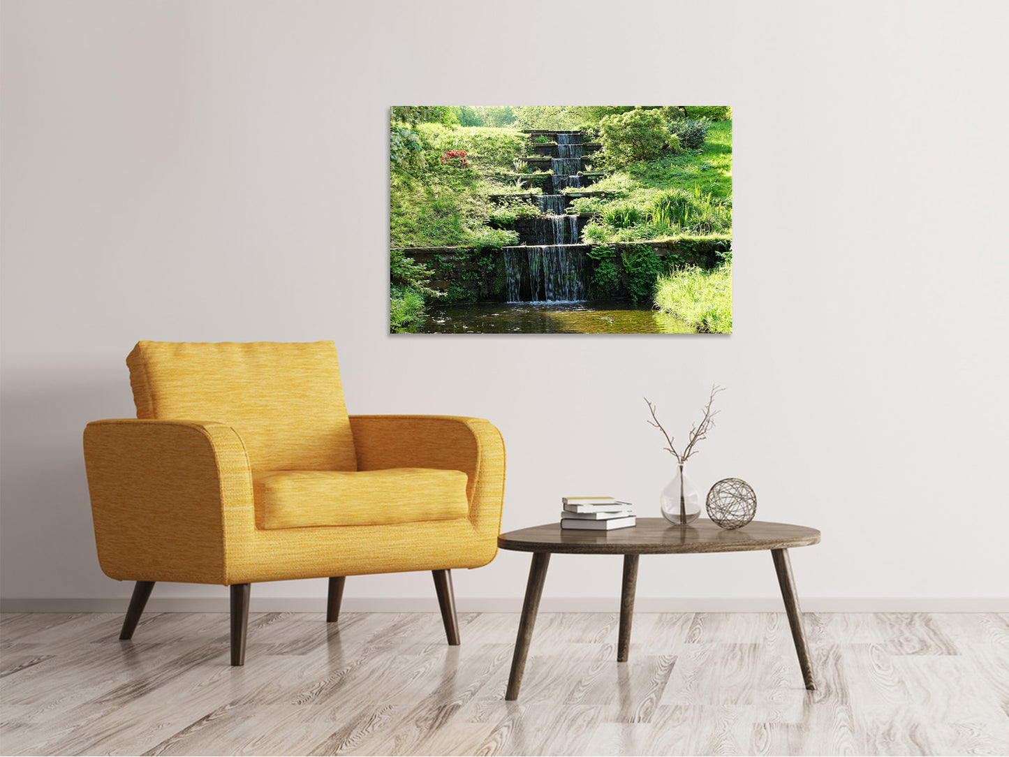 Leinwandbild Design Wasserfall