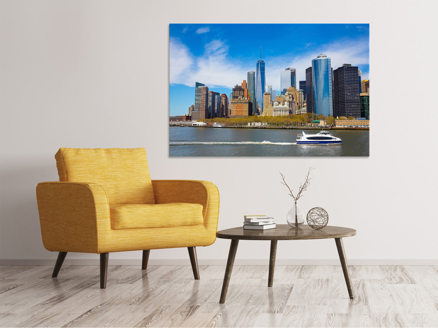 Leinwandbild Wolkenkratzer in NYC