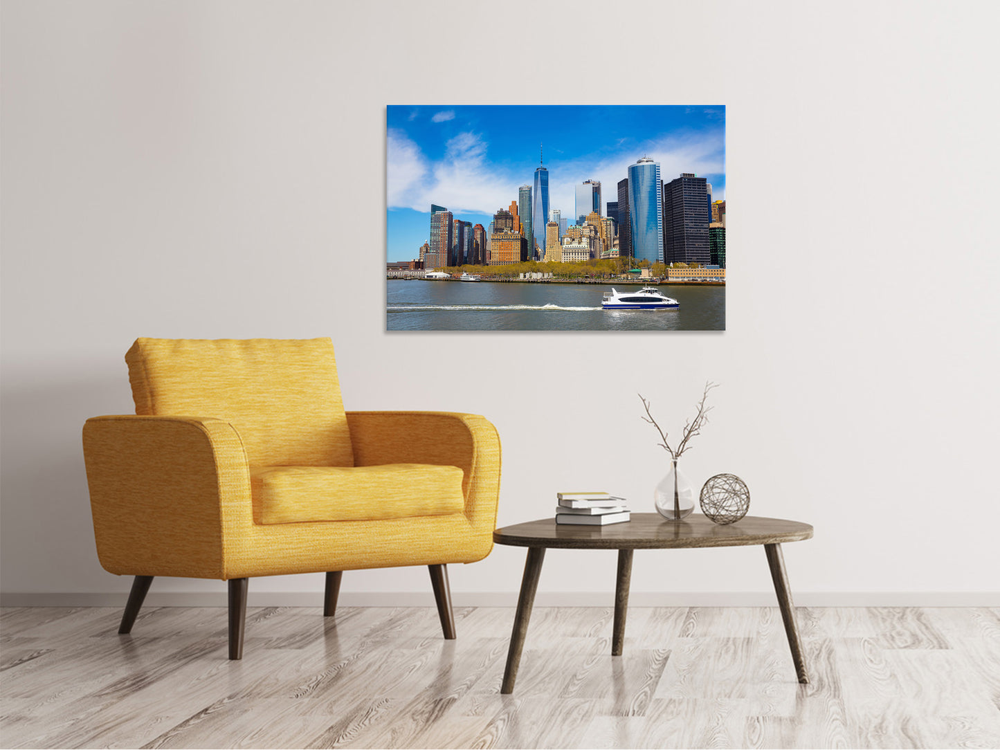 Leinwandbild Wolkenkratzer in NYC