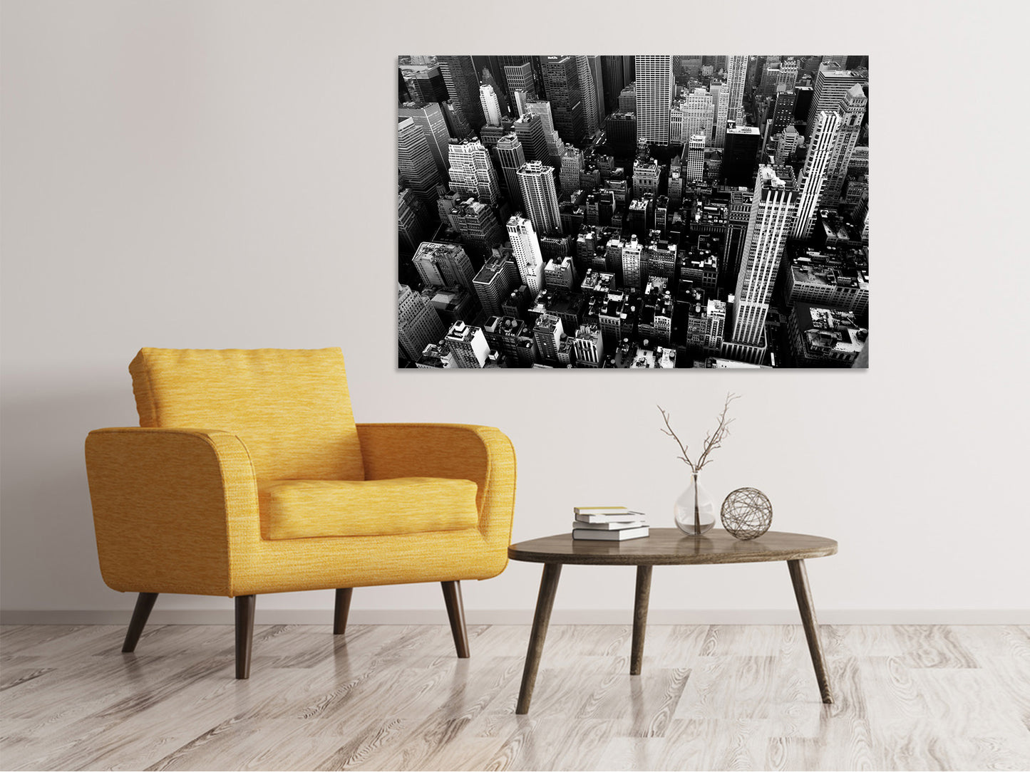 Leinwandbild New York von oben