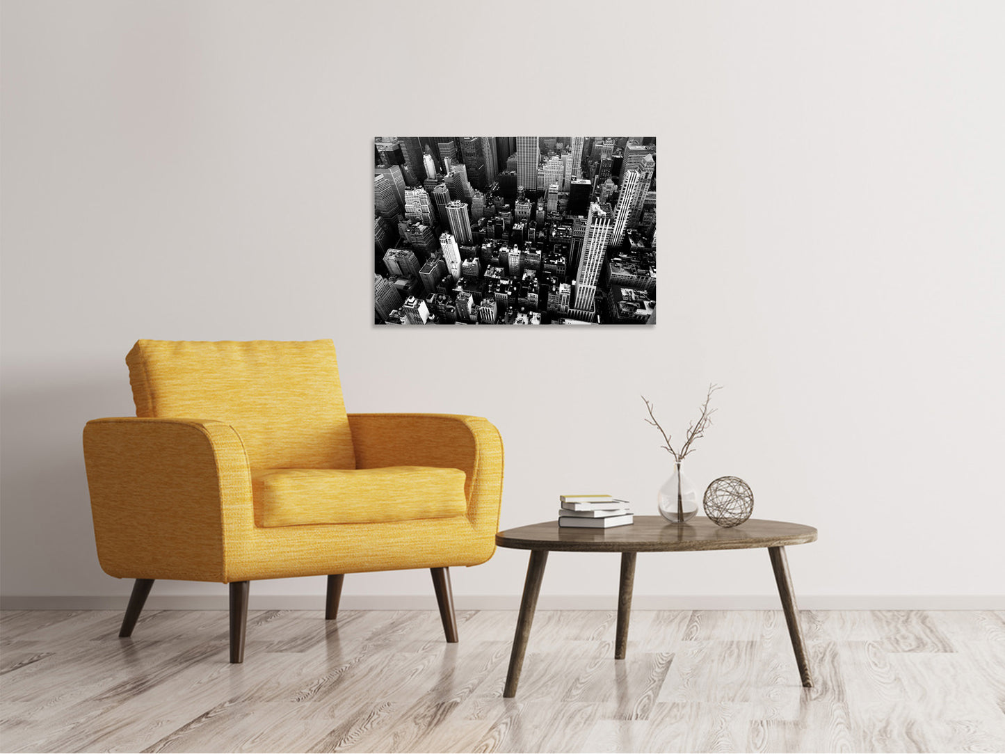 Leinwandbild New York von oben