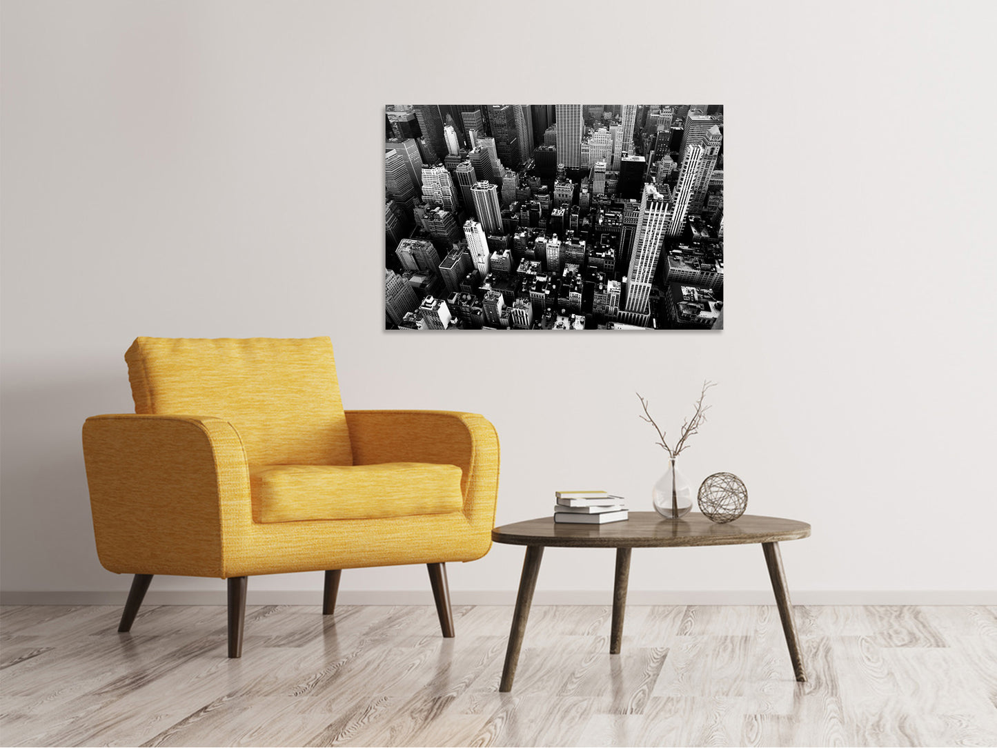 Leinwandbild New York von oben