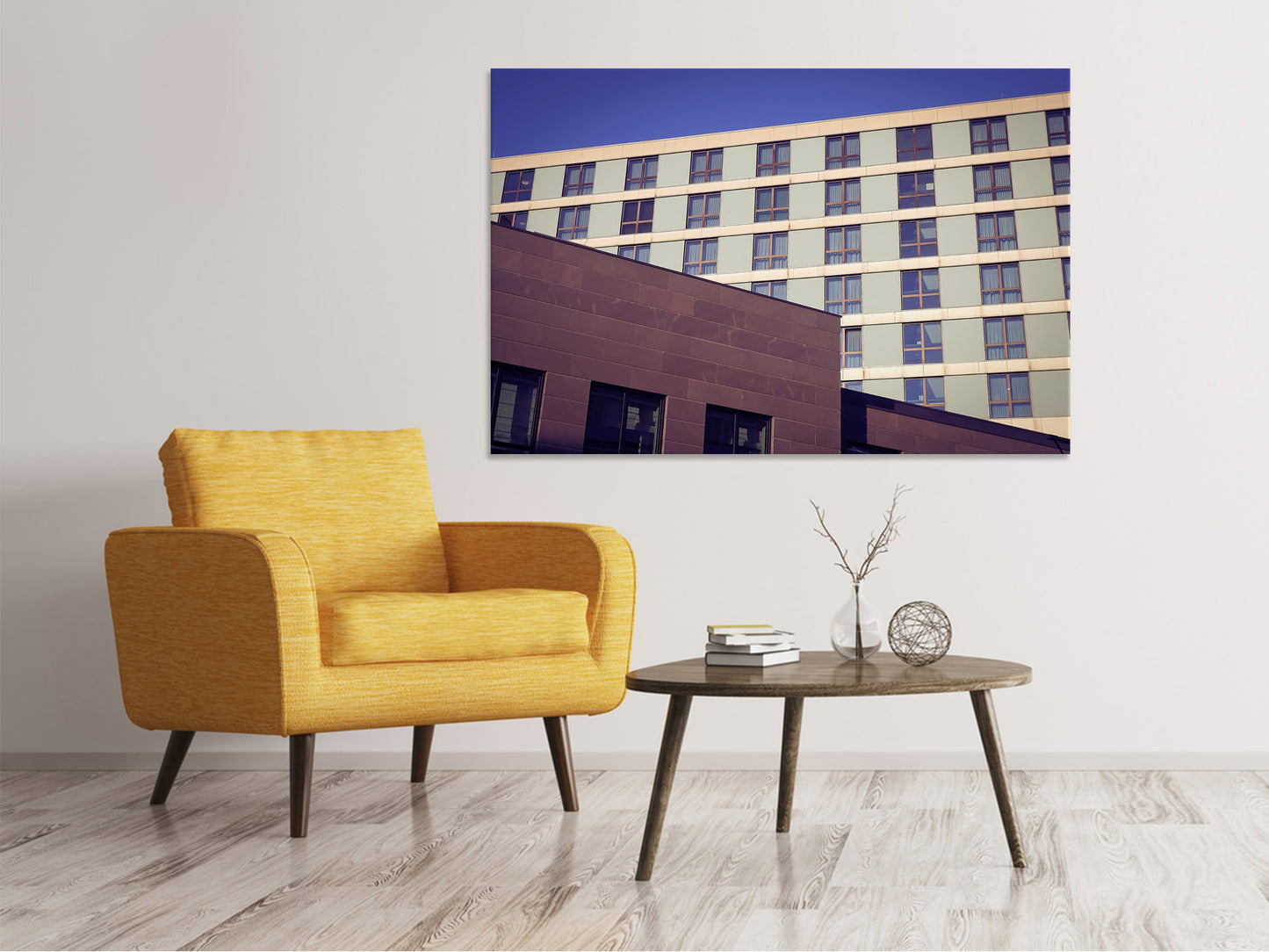 Leinwandbild Architektur Gebäude