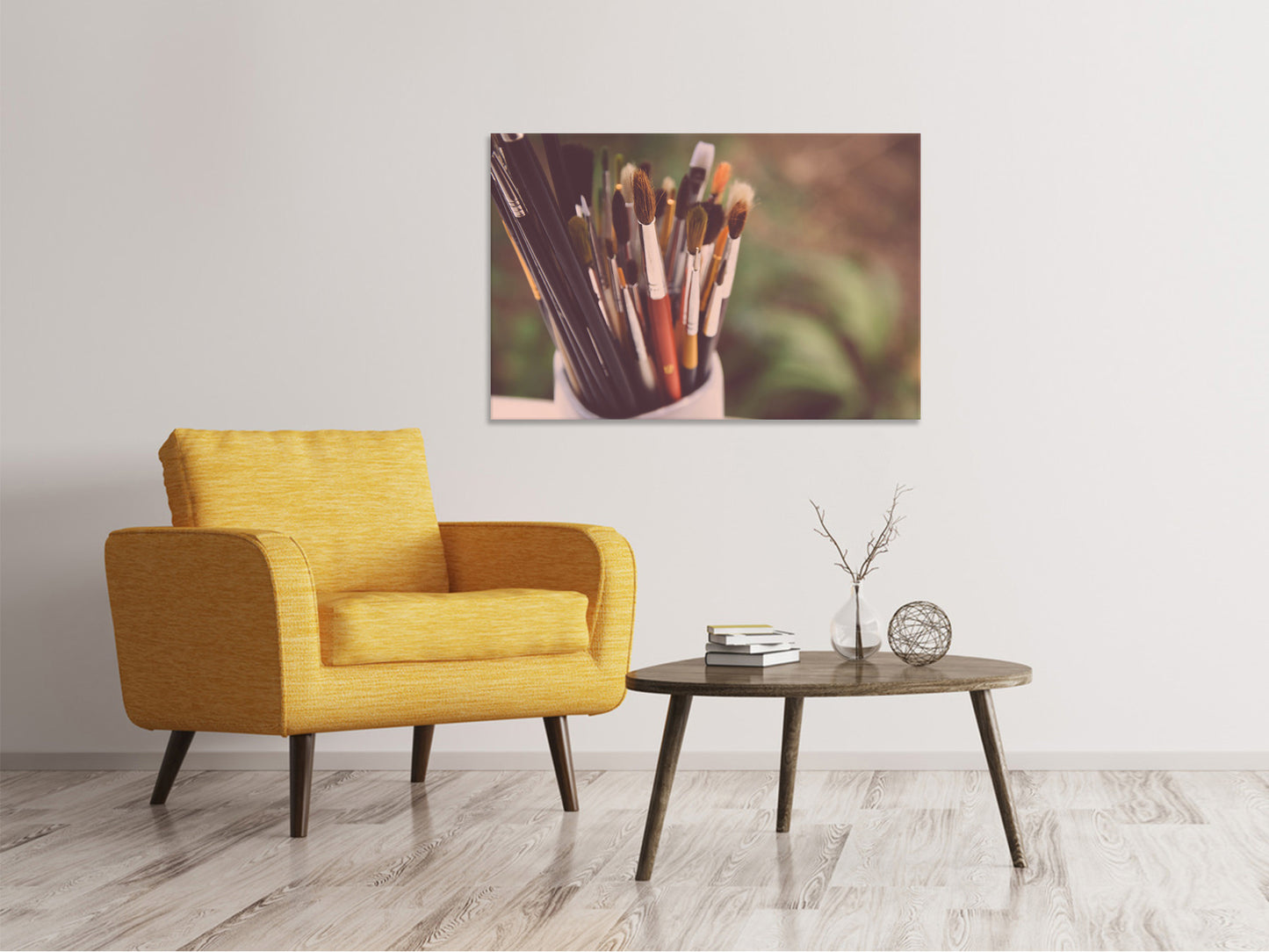 Leinwandbild XL Pinsel