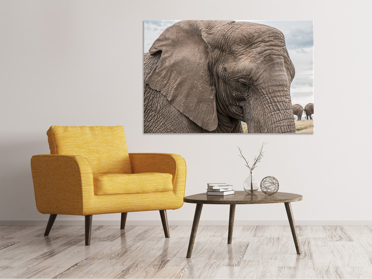Leinwandbild XL Elefant