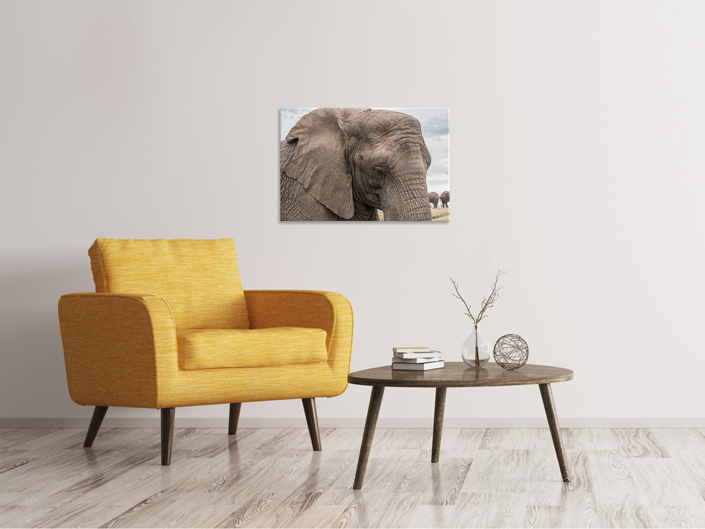 Leinwandbild XL Elefant