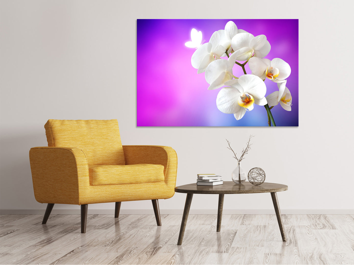 Leinwandbild Flower Power Orchidee