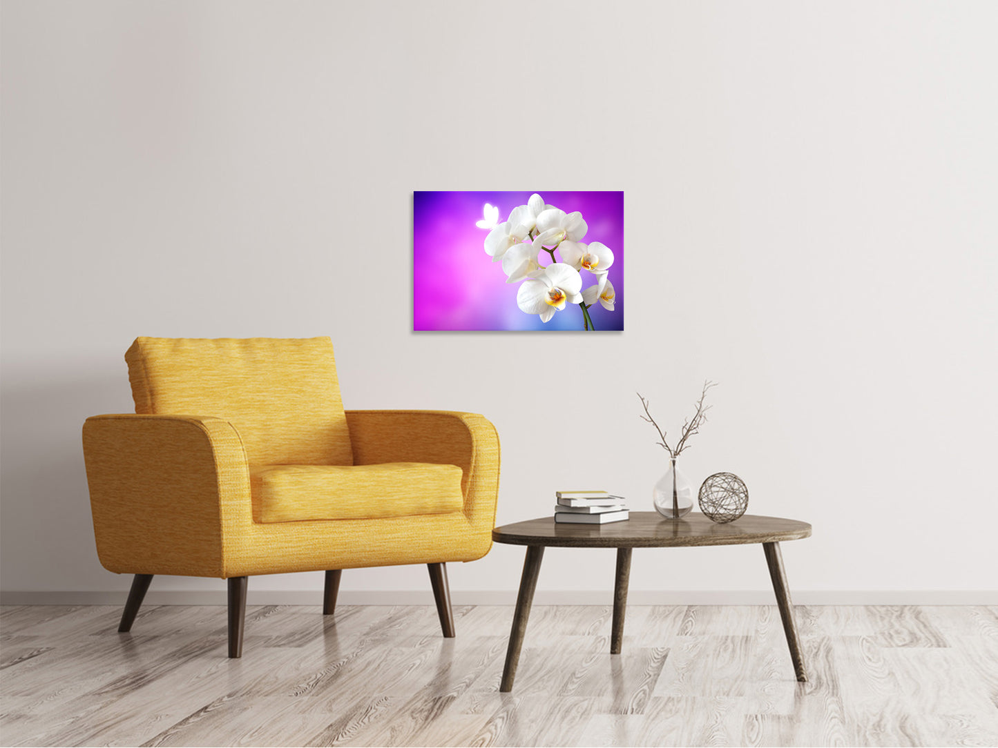 Leinwandbild Flower Power Orchidee