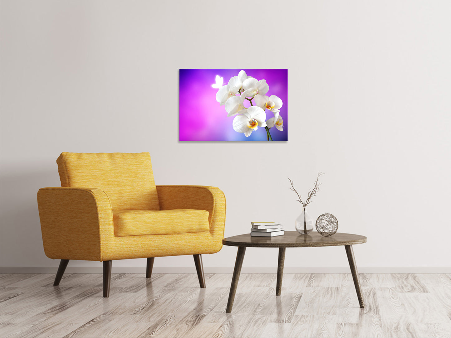 Leinwandbild Flower Power Orchidee
