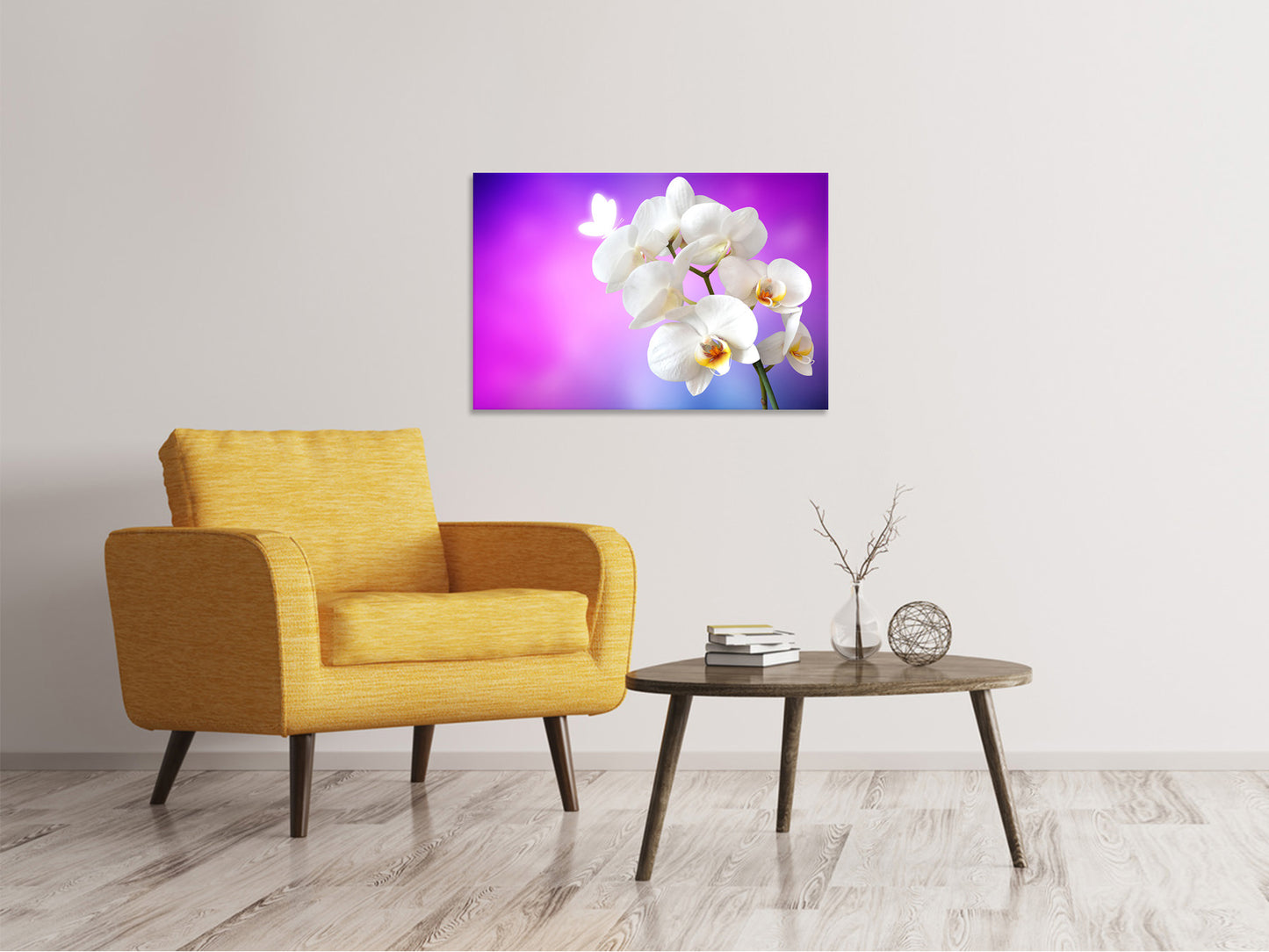 Leinwandbild Flower Power Orchidee