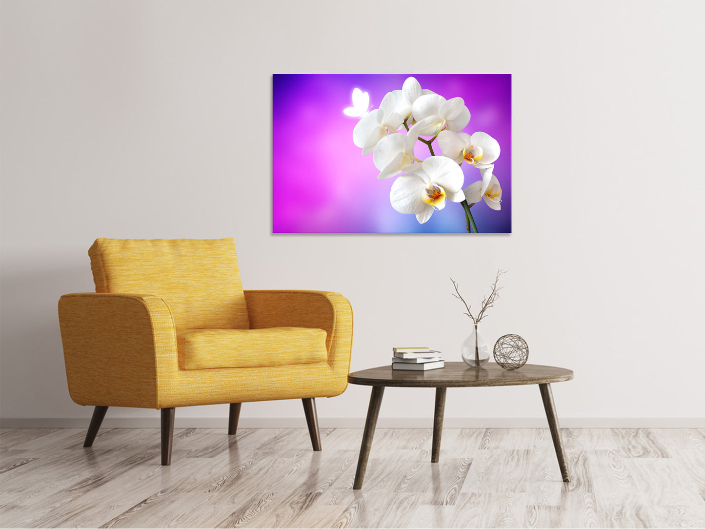 Leinwandbild Flower Power Orchidee