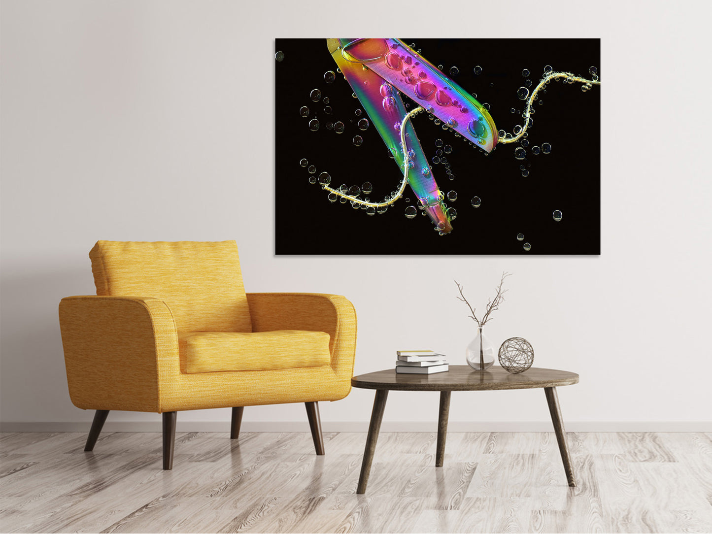 Leinwandbild Die Kunst des Schneidens