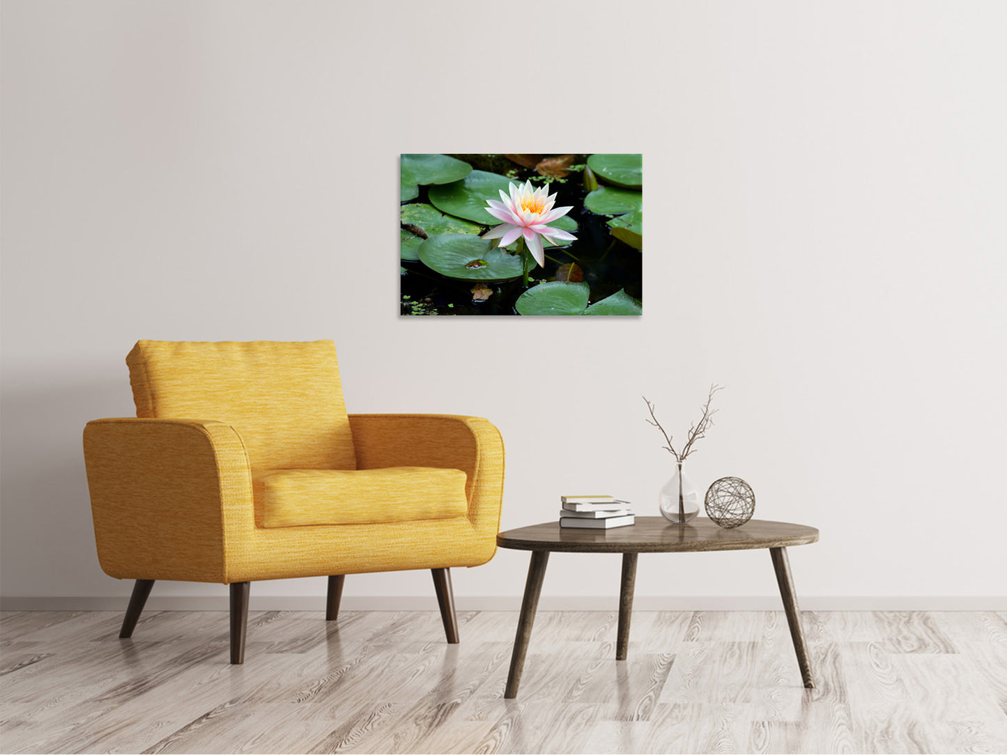 Leinwandbild Die stolze Seerose