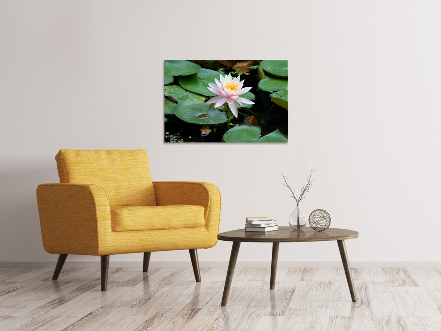 Leinwandbild Die stolze Seerose