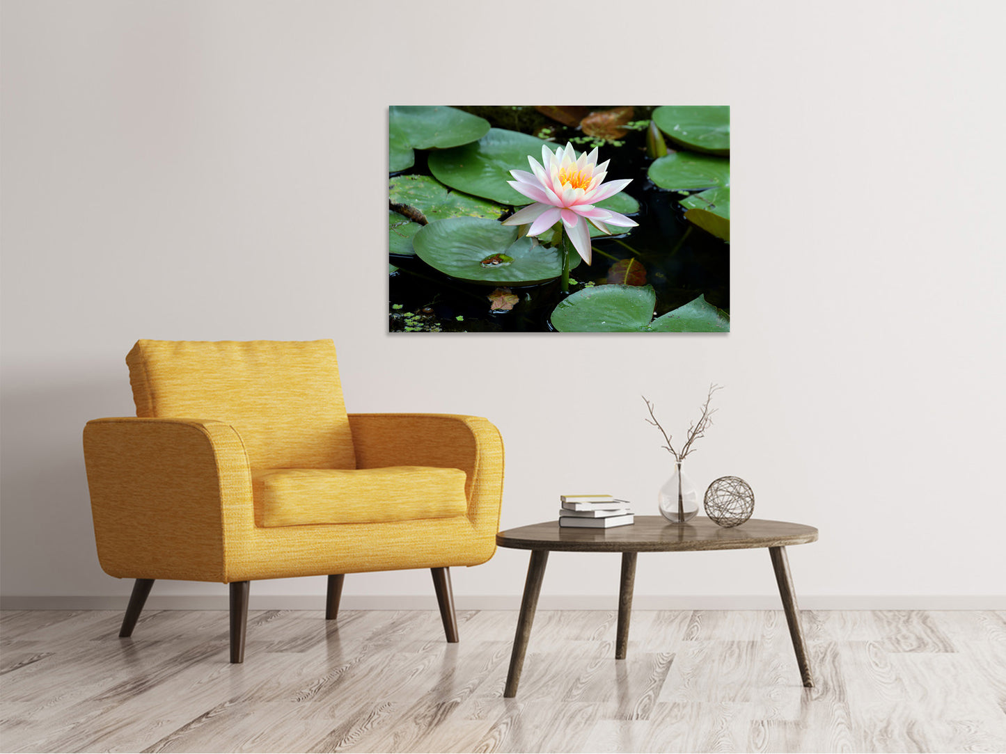 Leinwandbild Die stolze Seerose