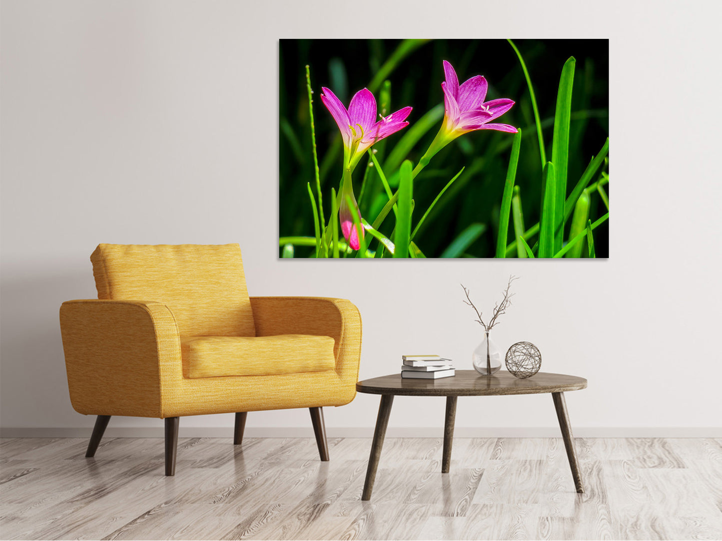 Leinwandbild Blüten in der Natur