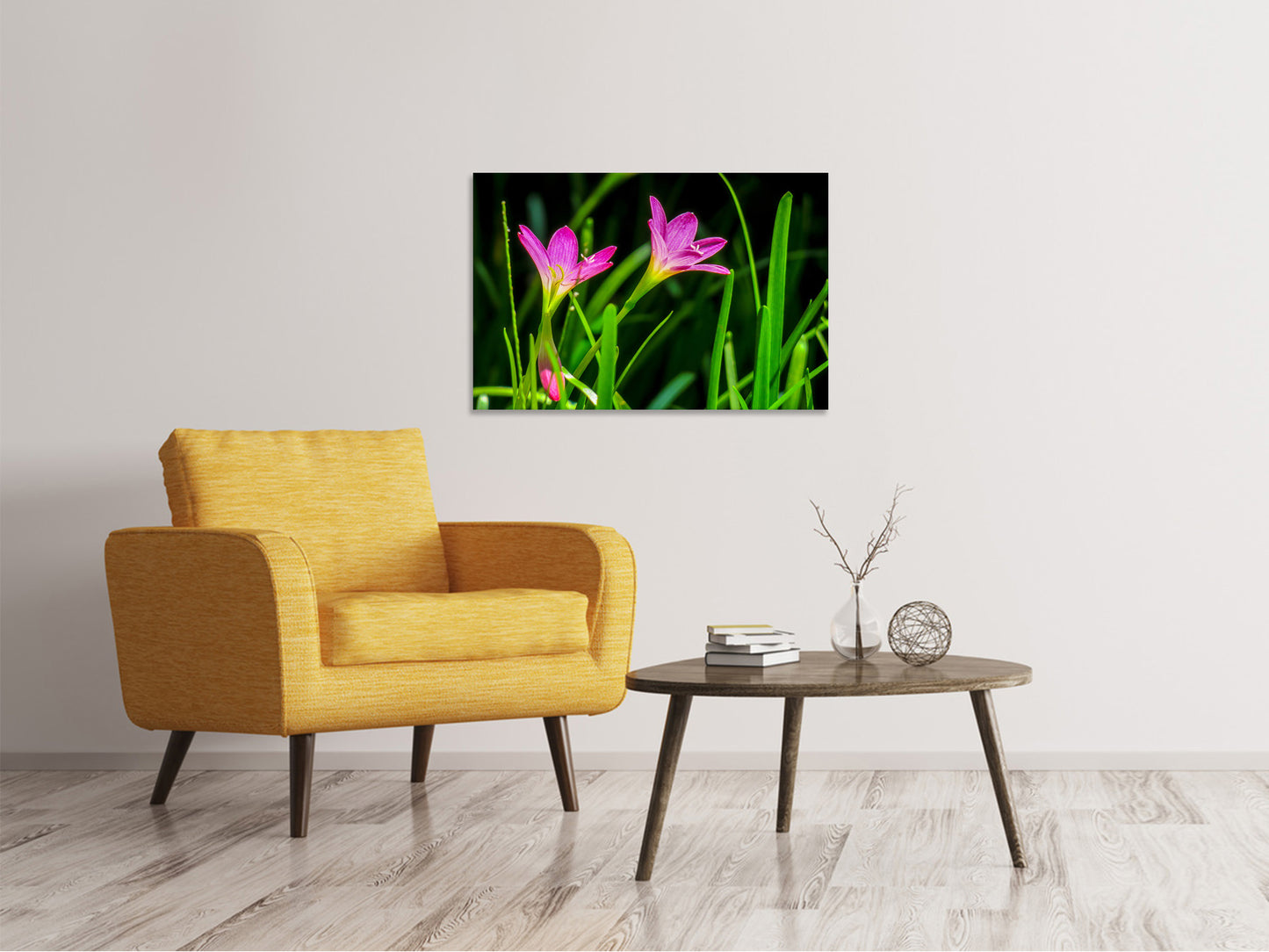 Leinwandbild Blüten in der Natur