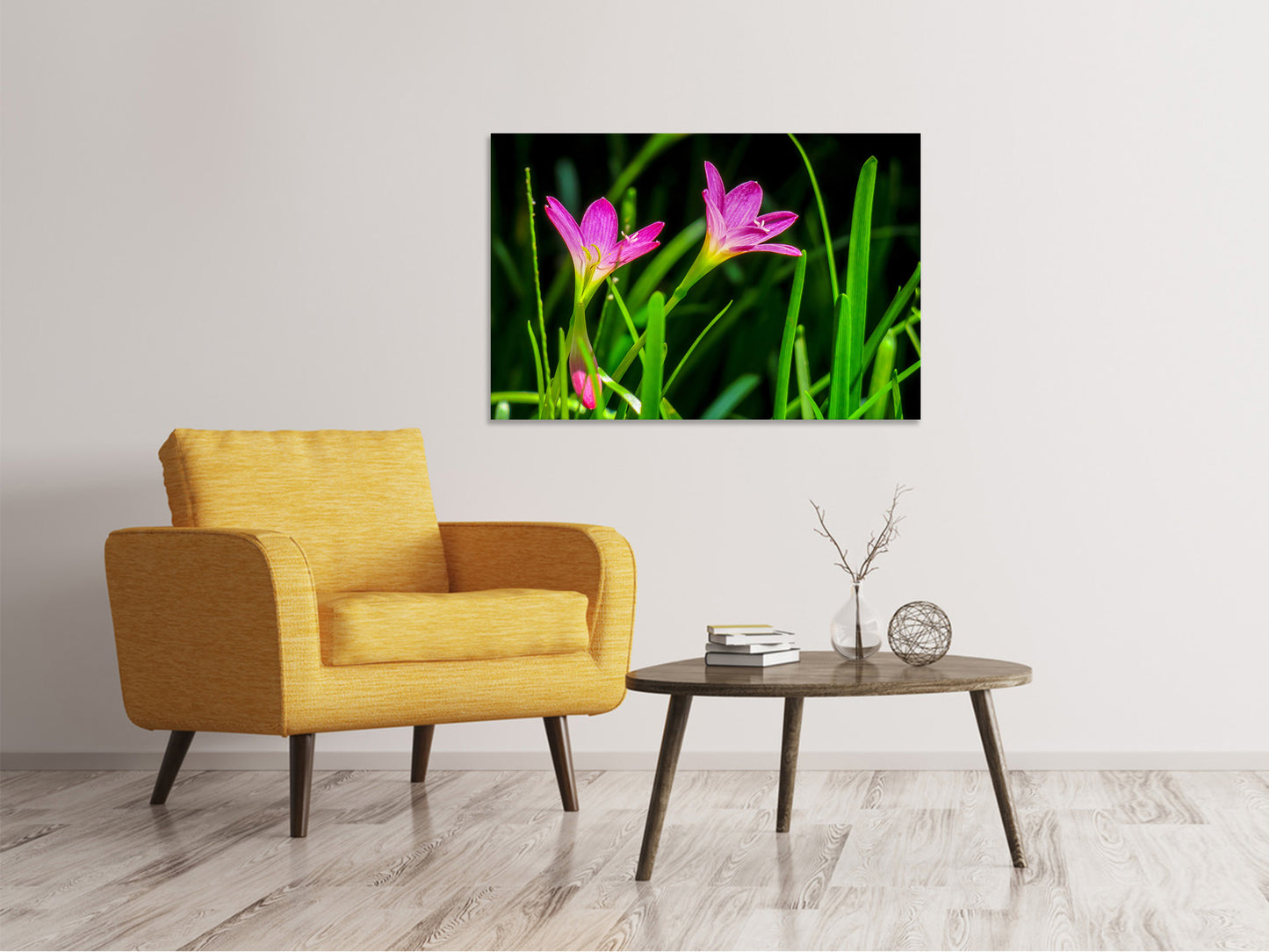 Leinwandbild Blüten in der Natur