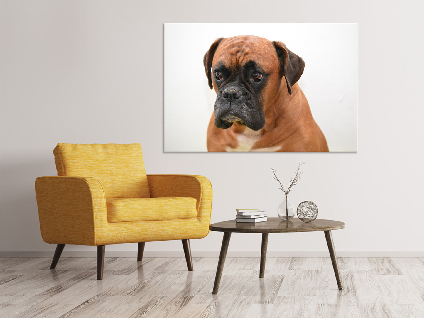 Leinwandbild Der Boxer