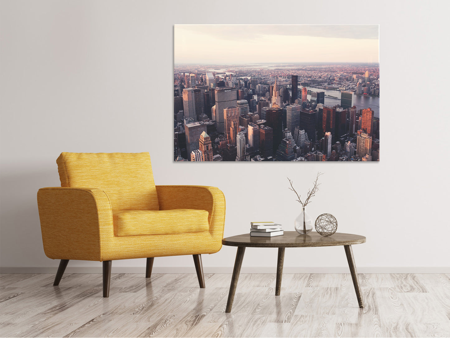 Leinwandbild Ein Blick auf New York