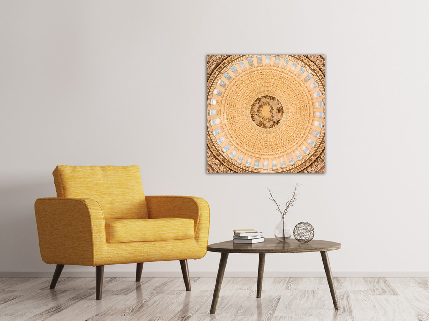 Leinwandbild Kunst an der Decke