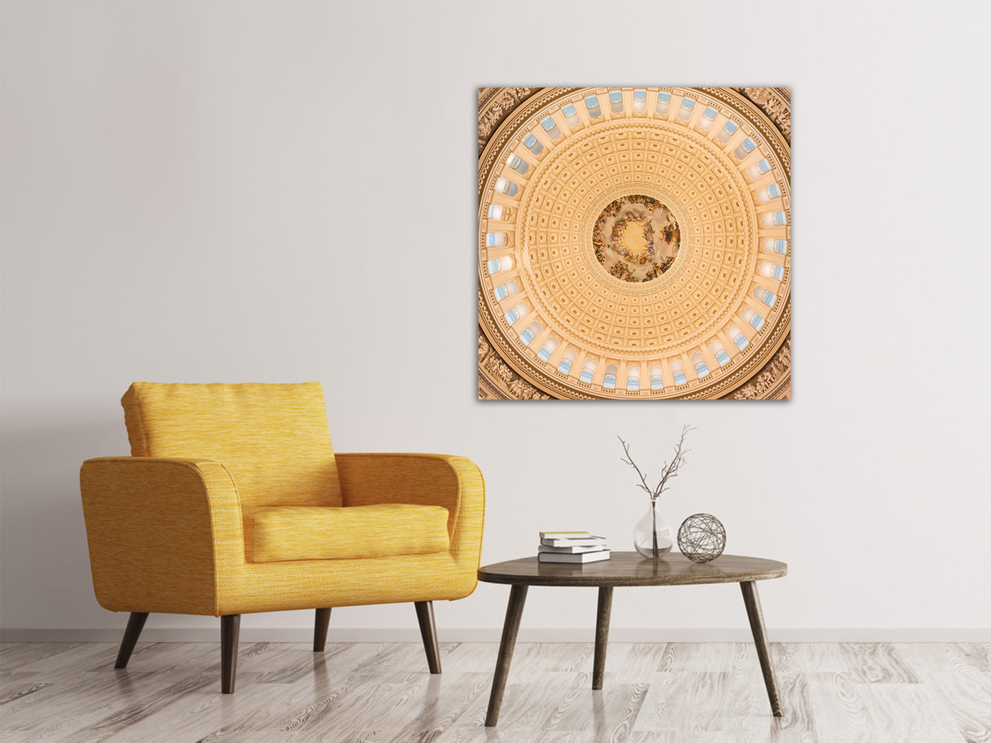 Leinwandbild Kunst an der Decke