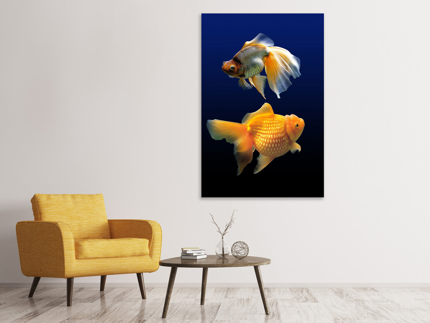 Leinwandbild 2 Lustige Fische