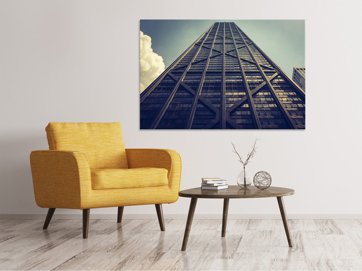 Leinwandbild Die Symmetrie