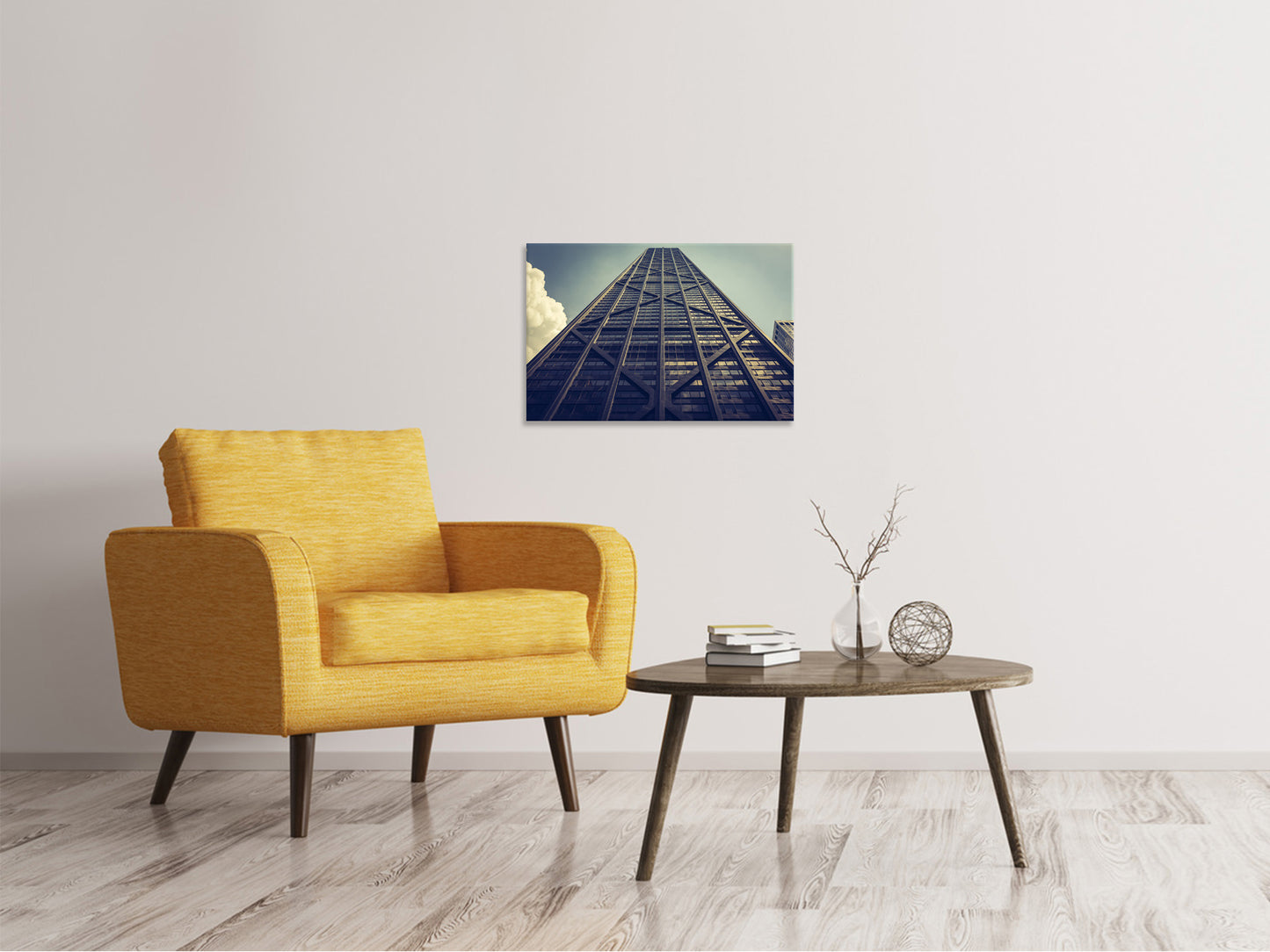 Leinwandbild Die Symmetrie