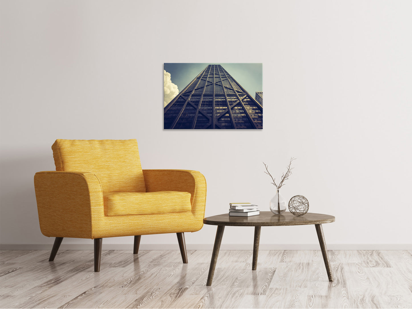 Leinwandbild Die Symmetrie