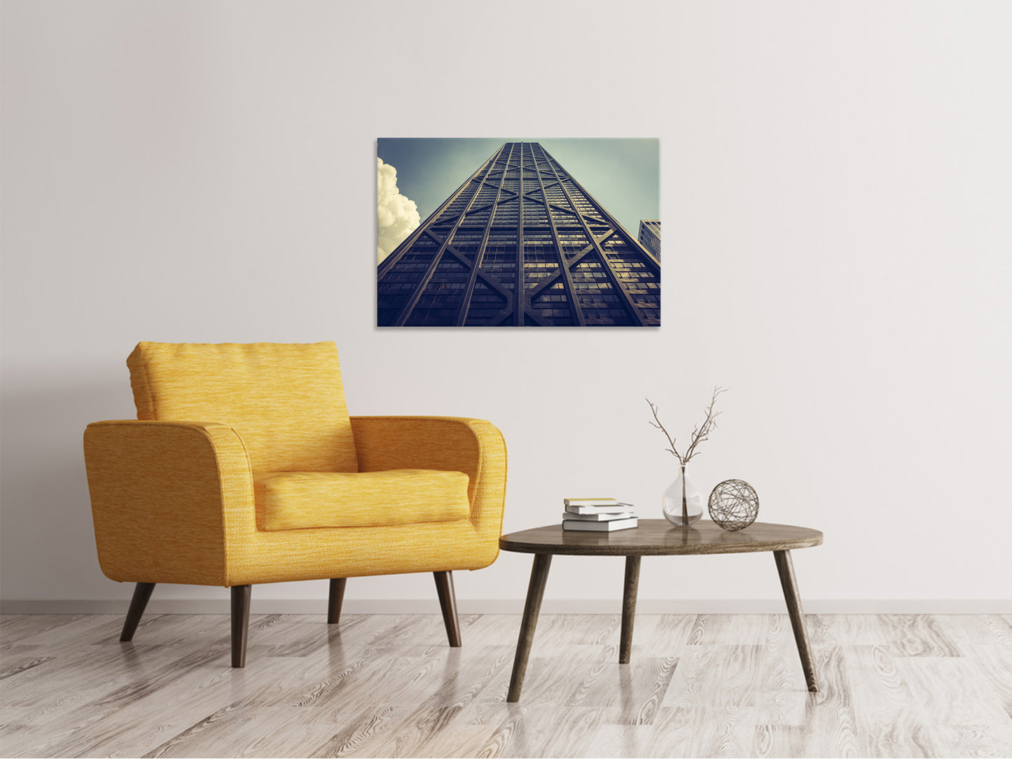 Leinwandbild Die Symmetrie