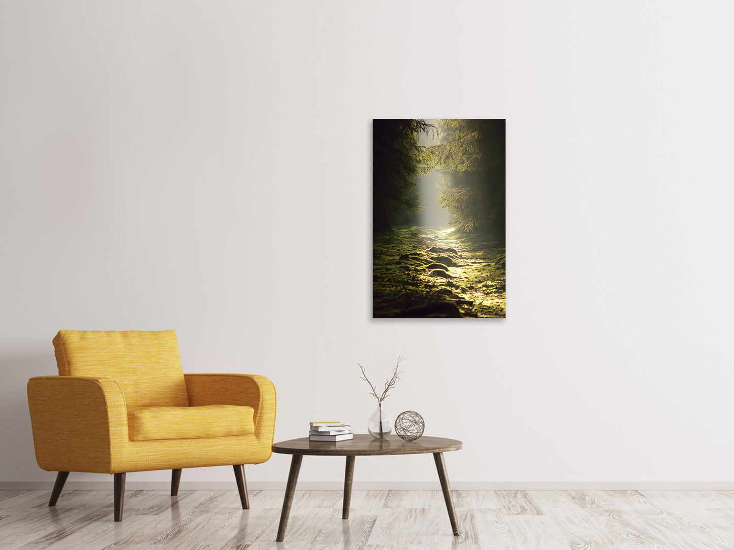 Leinwandbild Der wilde Weg