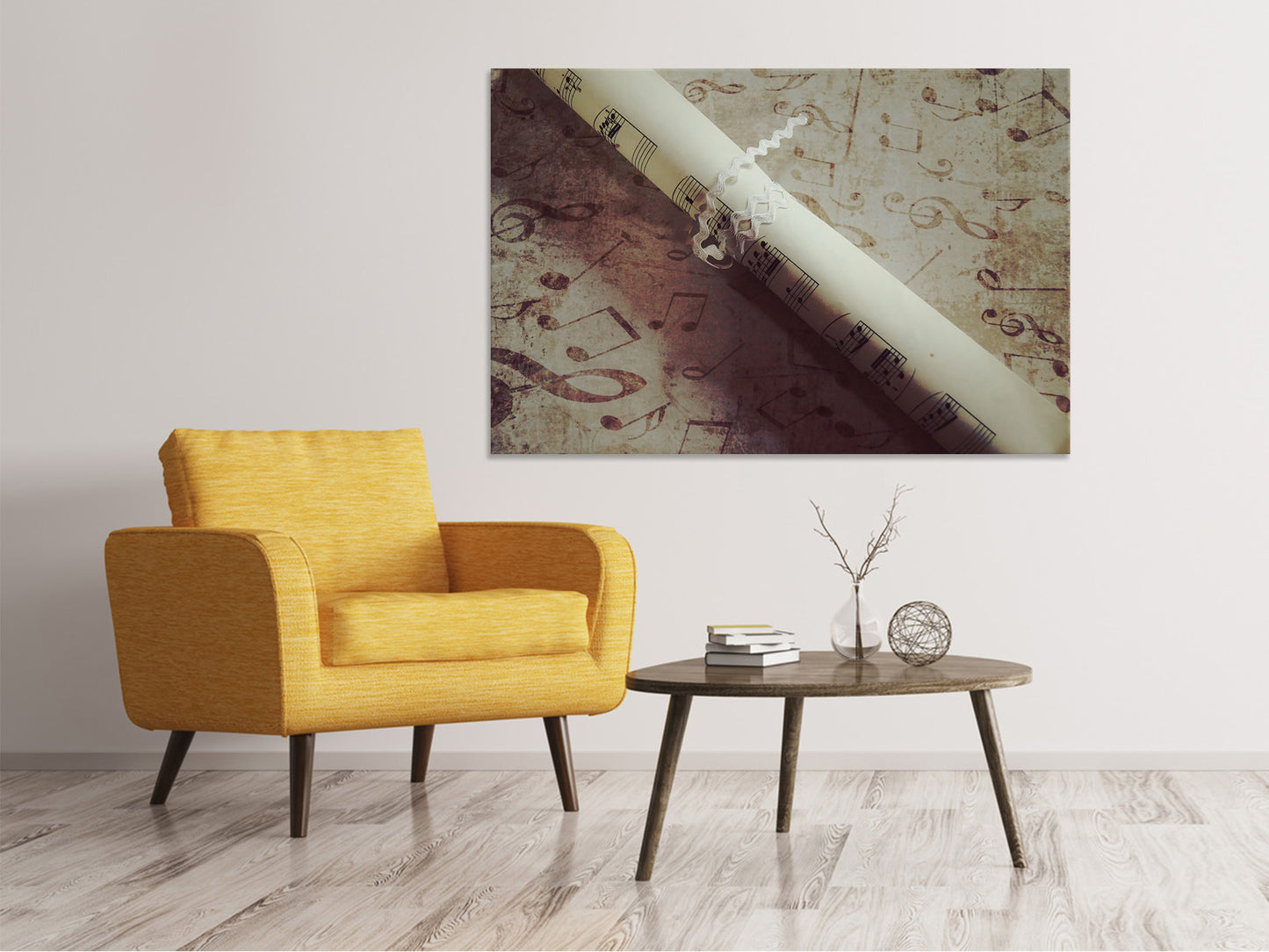 Leinwandbild Eine Melodie