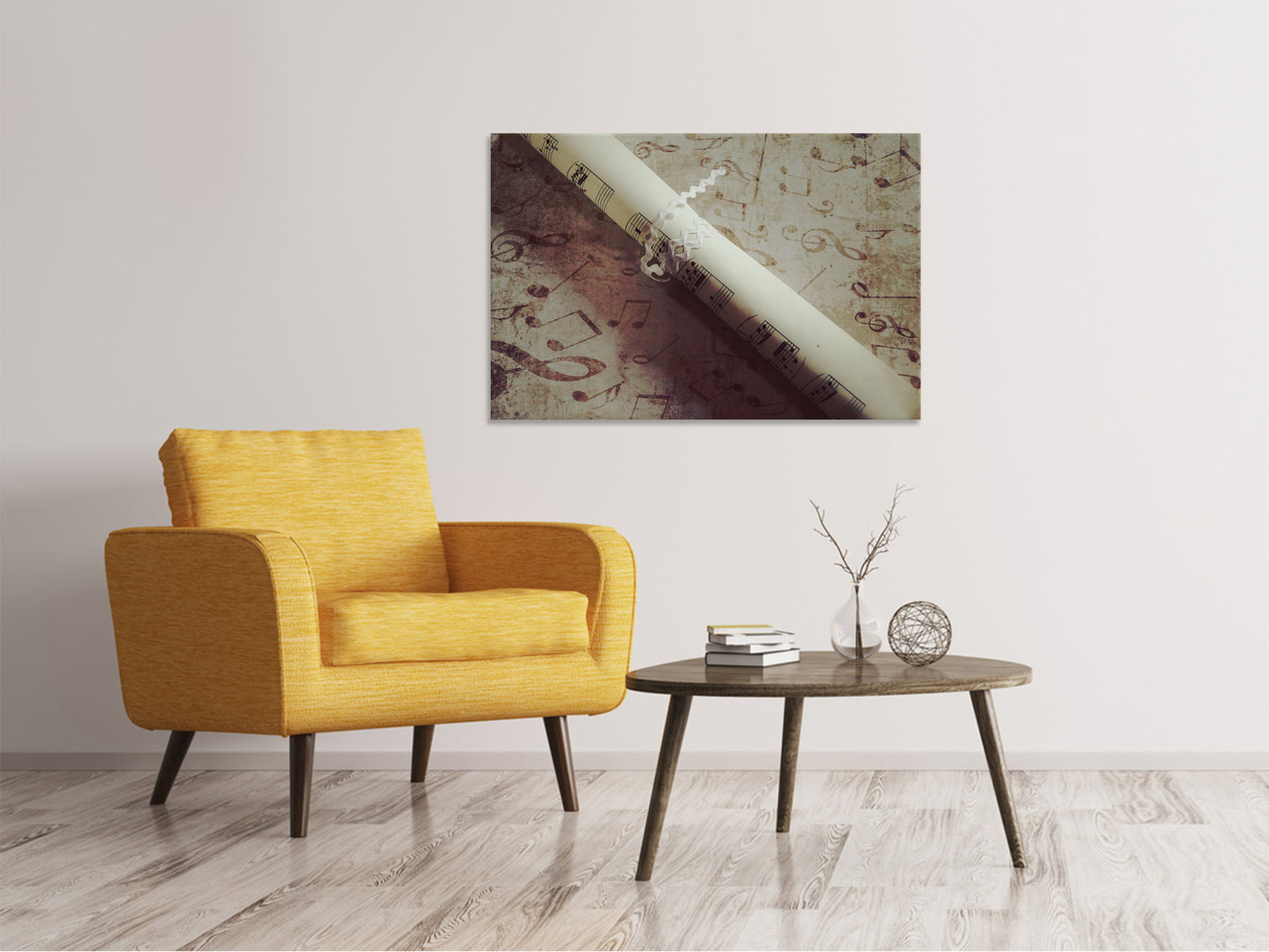 Leinwandbild Eine Melodie