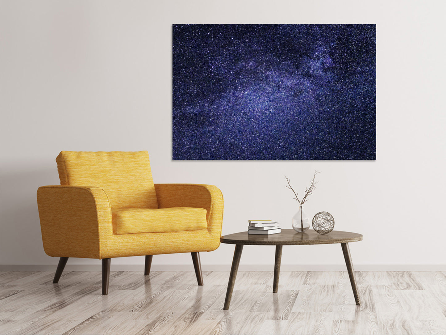 Leinwandbild Eine Million Sterne