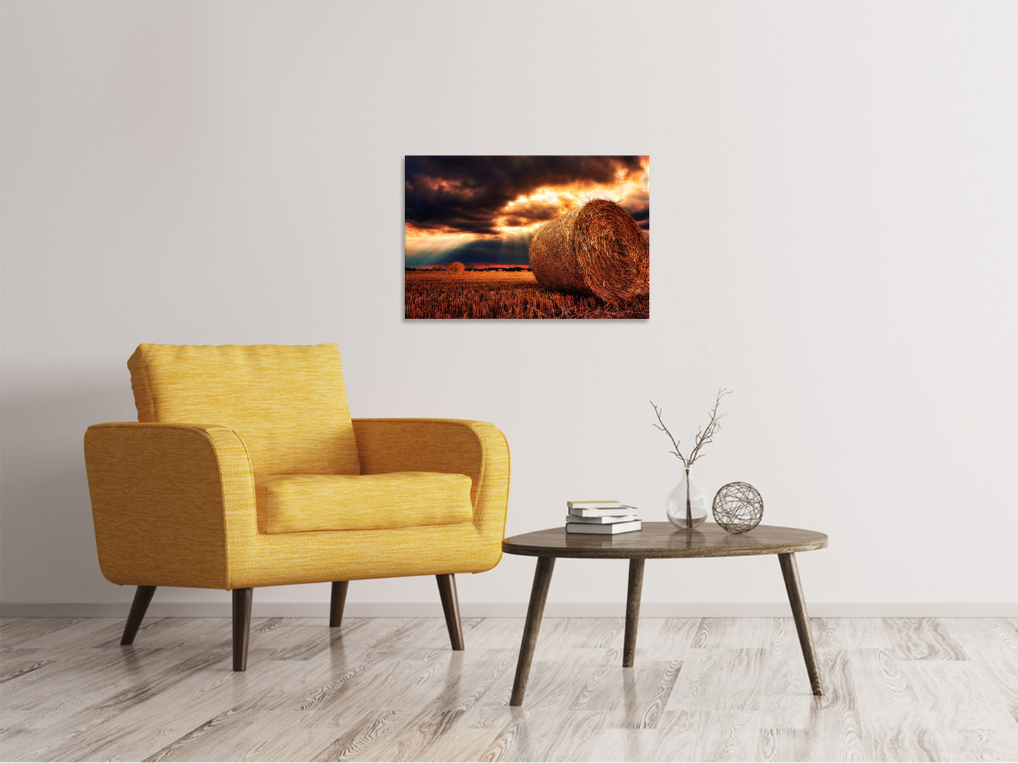 Leinwandbild Mystische Landschaft