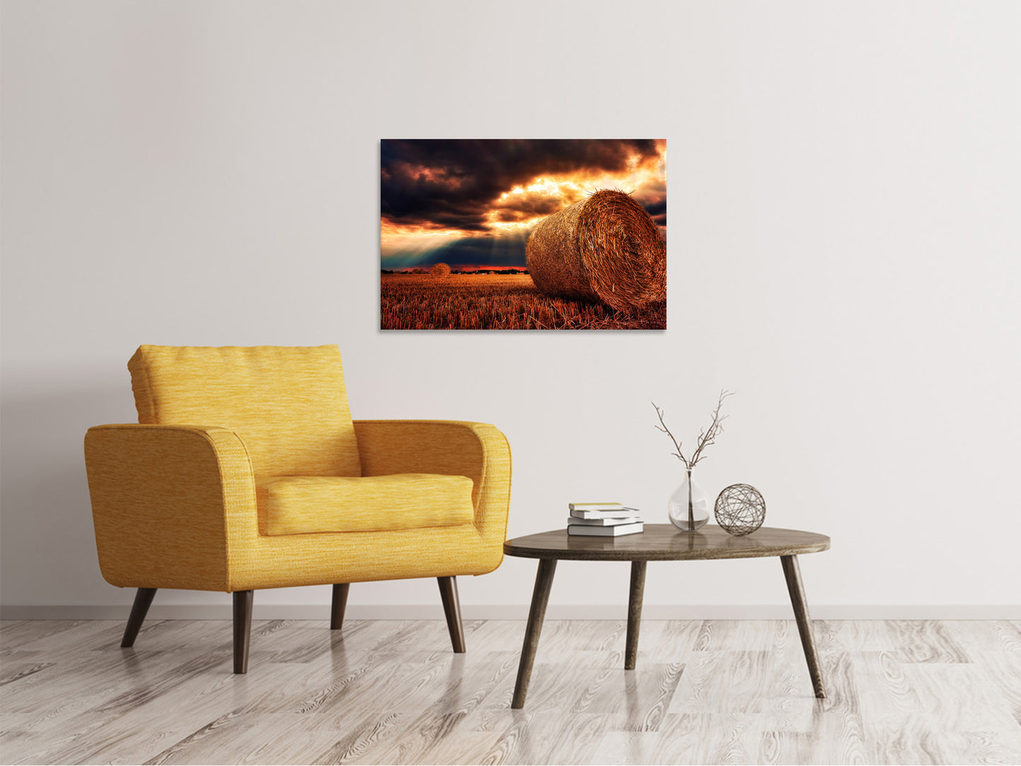 Leinwandbild Mystische Landschaft