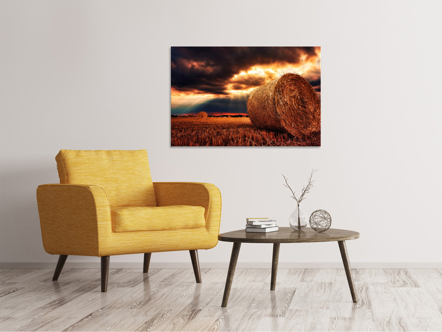Leinwandbild Mystische Landschaft