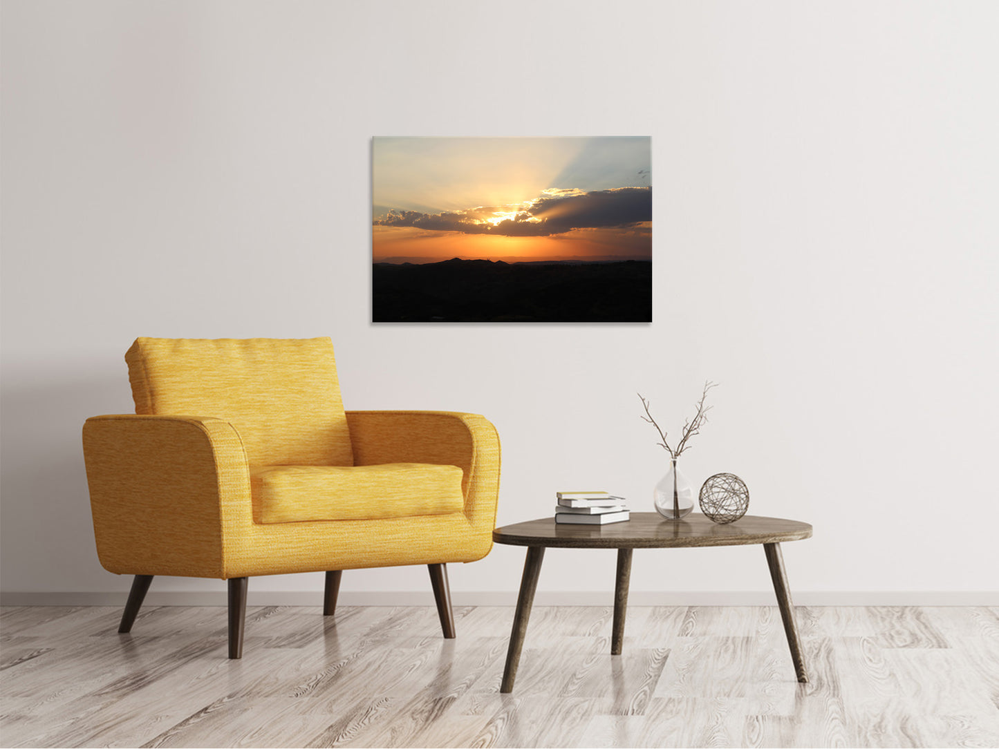 Leinwandbild Der Horizont von Afrika