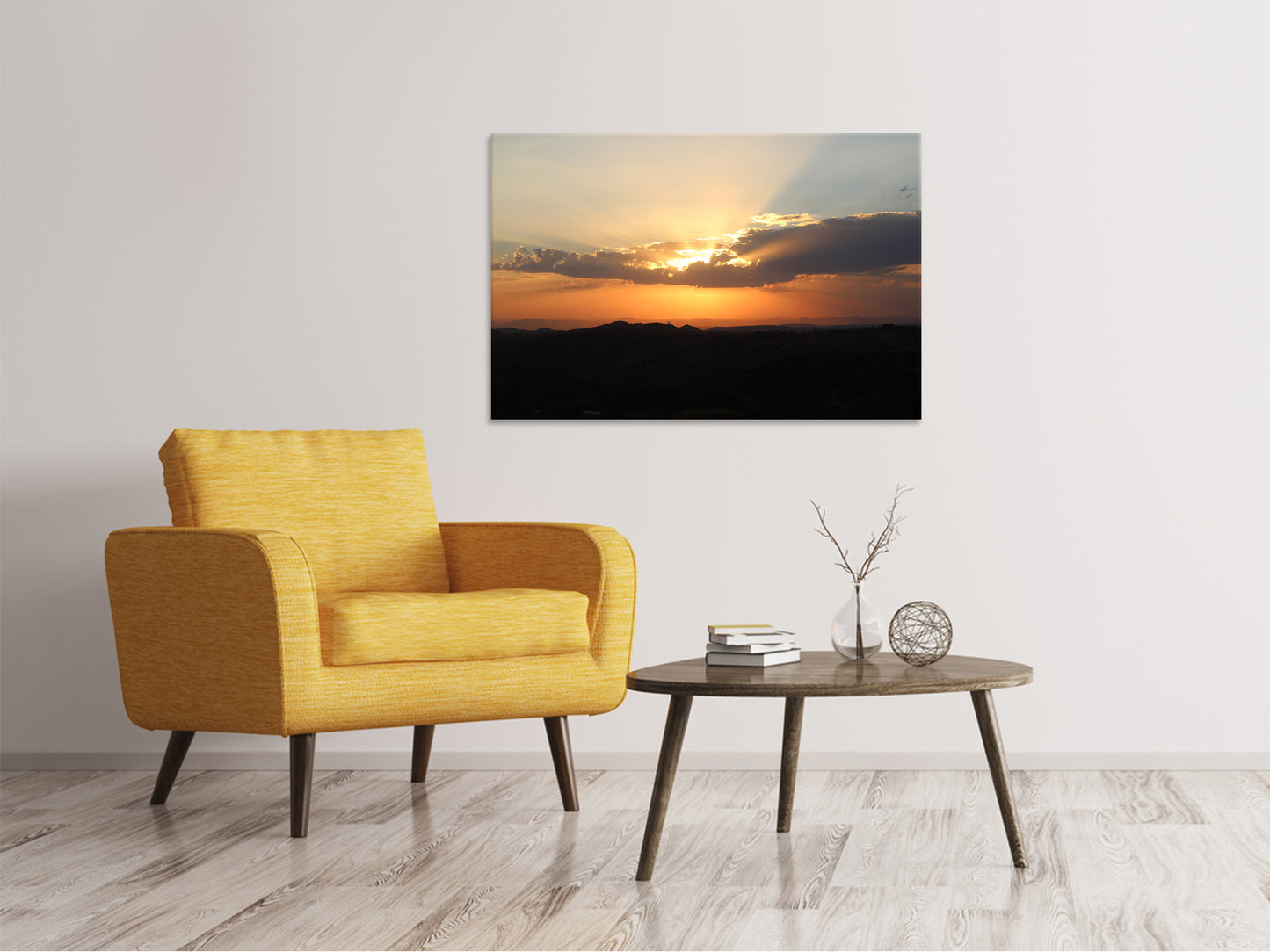 Leinwandbild Der Horizont von Afrika