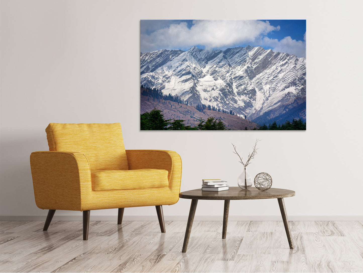 Leinwandbild Manali Indien