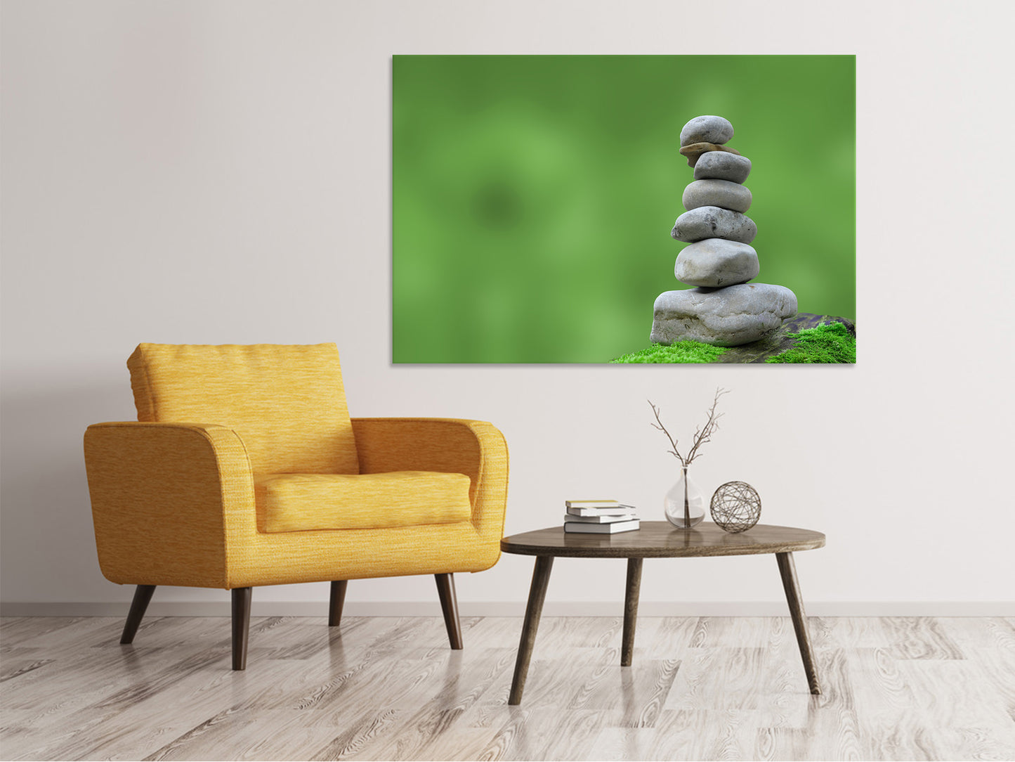 Leinwandbild XL Zen